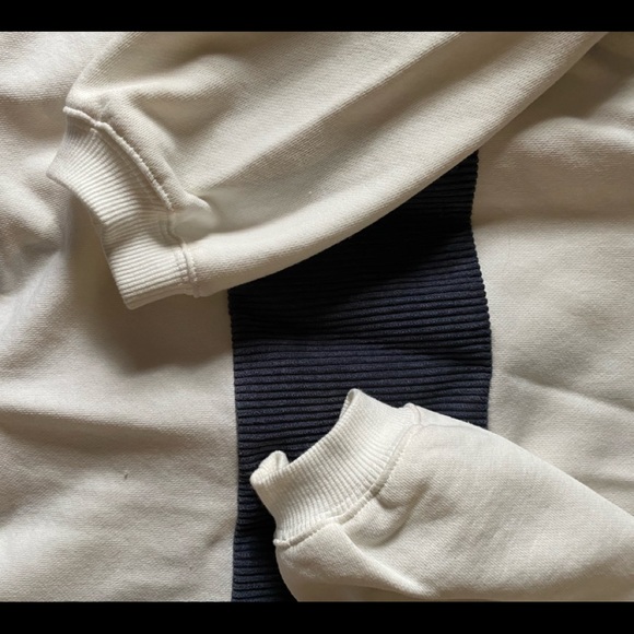 Boutique Cord Striped oversized Sweatshirt - Picture 4 of 7